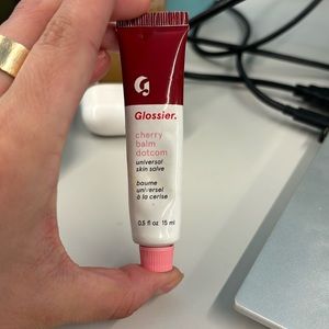 Glossier Bomb Dot Com in Cherry Balm